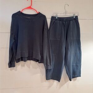 Blue Matching Sweatsuit